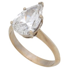 Gold Solitaire Rings