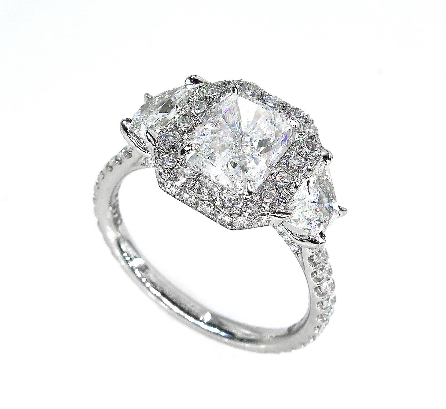 3.33 carat diamond ring