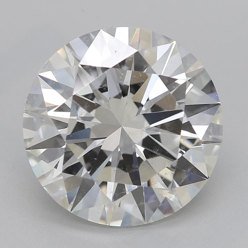 Elevate your jewelry collection with this stunning diamond ring, featuring a breathtaking round diamond at its heart. Weighing an impressive 3.50 , this GIA-certified stone boasts a radiant I and clarity of SI2 , ensuring a remarkable sparkle that
