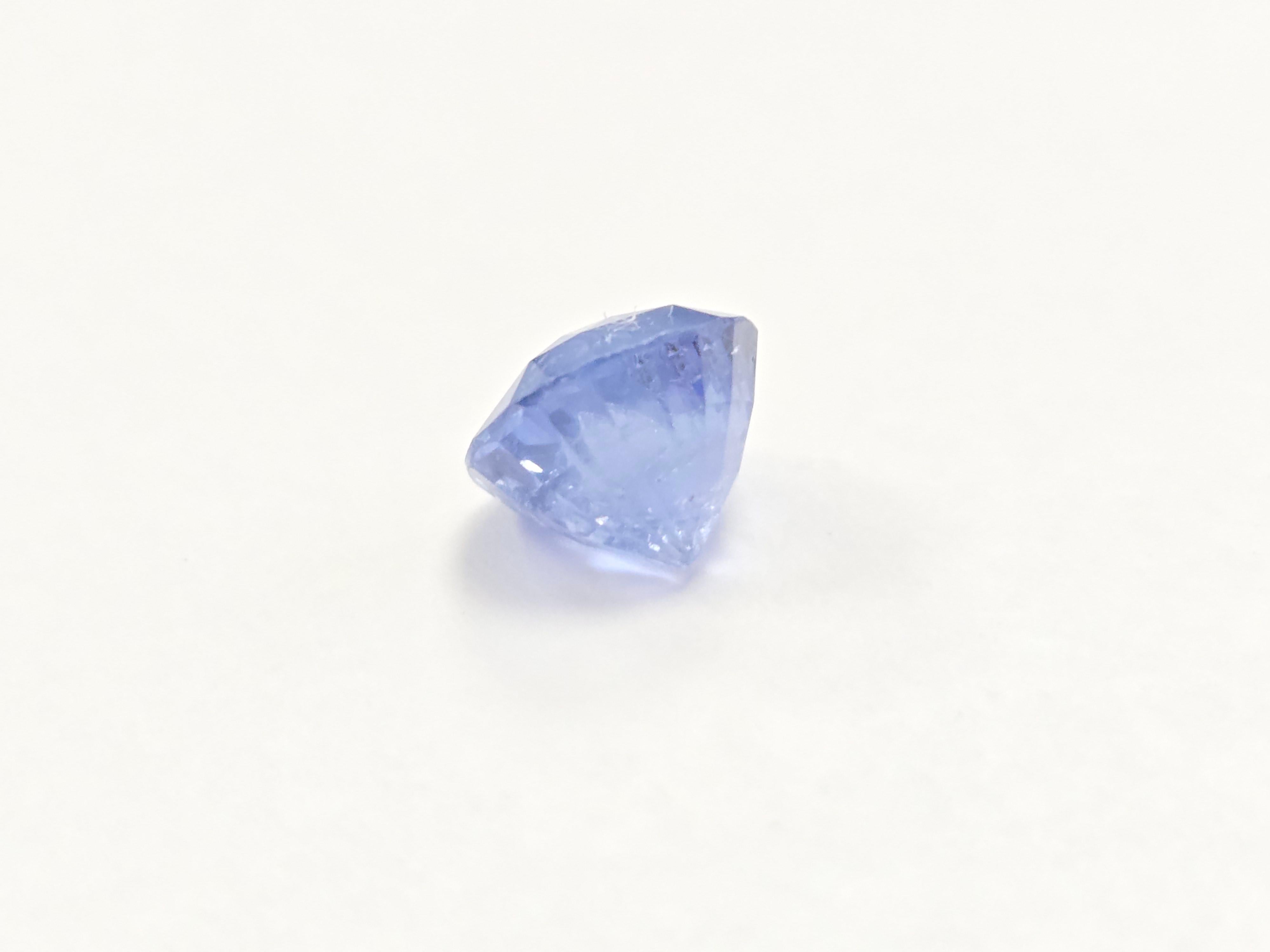 GIA 3,68 Karat natürlicher Saphir in runder Form im Zustand „Neu“ im Angebot in Great Neck Plaza, NY