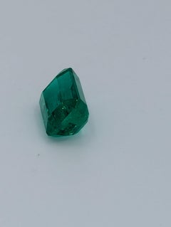 GIA 4.04 certified Colombian Green Emerald