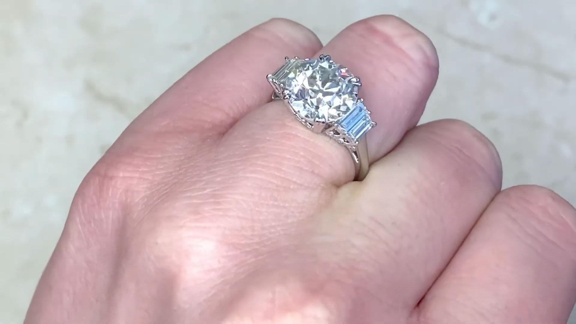k color diamond ring