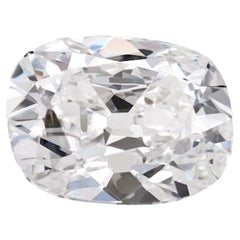 Diamant brut GIA de 4,52 carats à taille brillant modifiée et coussin