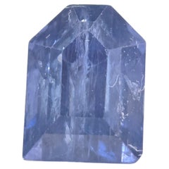 GIA 4,69 Carati Zaffiro Naturale Taglio Pentagonale Step