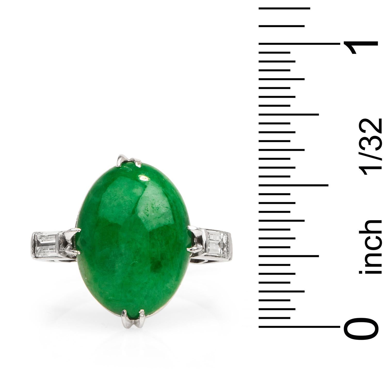 vintage jade engagement ring