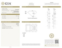 GIA 5.01ct G VS2 Radiant Cut Diamond Loose or Set in Solitaire Ring
