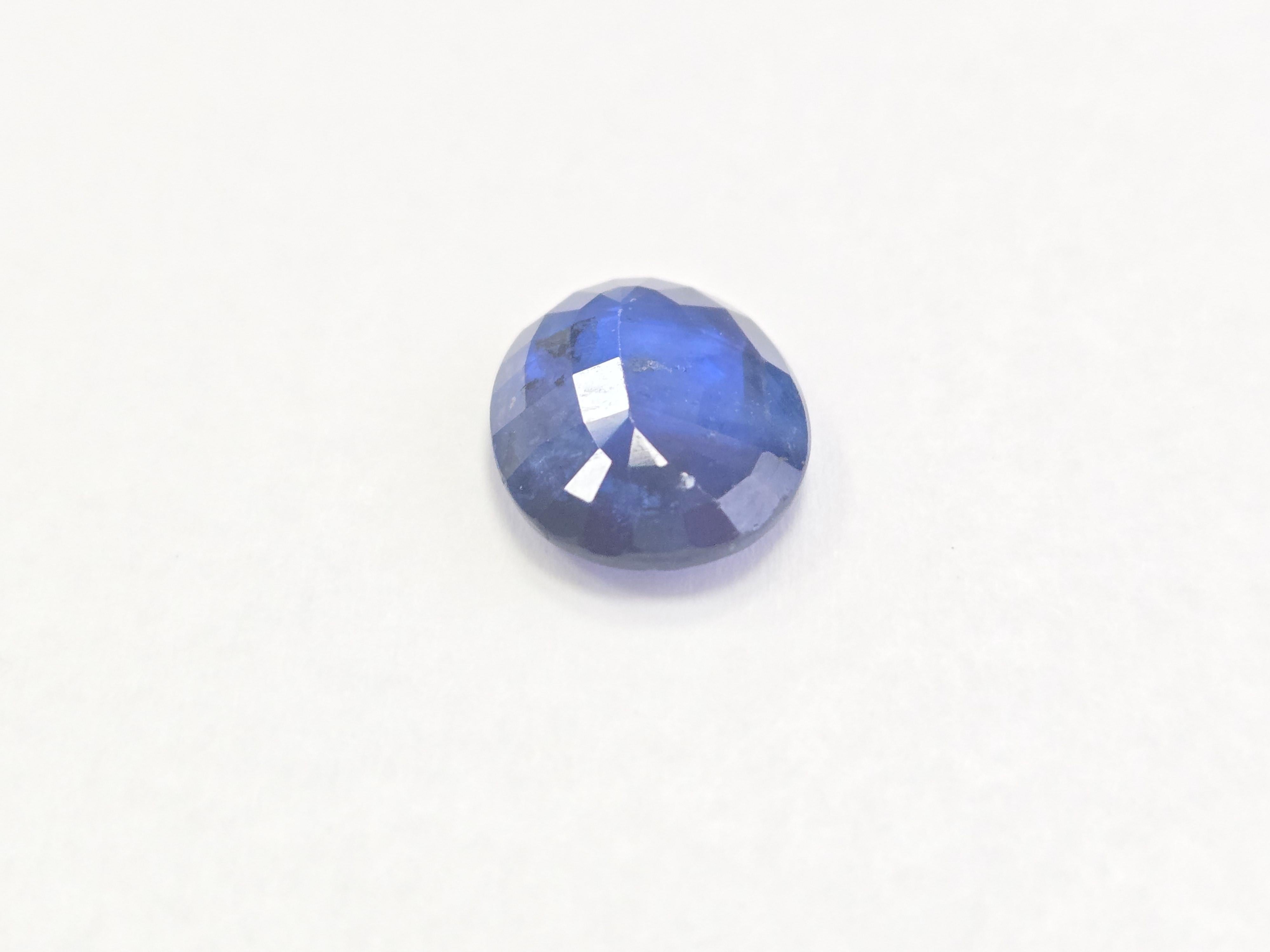 GIA Saphir naturel de 5.06 carats de forme ovale en vente 3