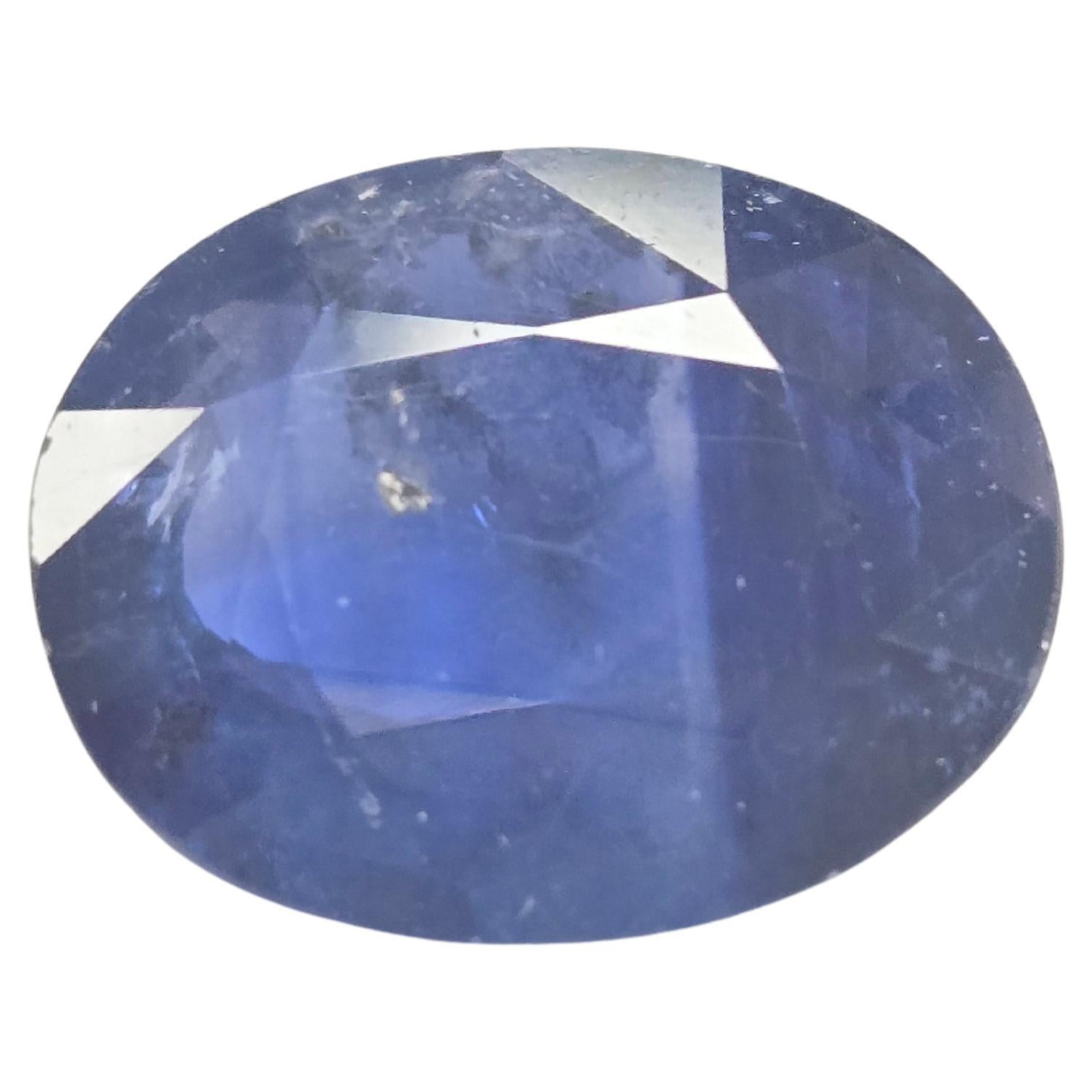 Zafiro Natural GIA 5.06 Quilates Forma Ovalada