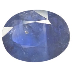 Zafiro Natural GIA 5.06 Quilates Forma Ovalada