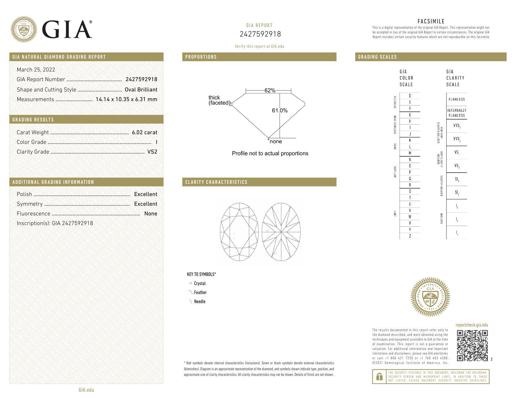 GIA 13,01ct Oval Solitär mit halber Ewigkeit 18K Weißgold Diamantring im Zustand „Neu“ im Angebot in New York, NY