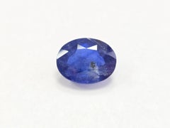 GIA Certified 6.44 Carat Natural Blue Sapphire Oval Shape