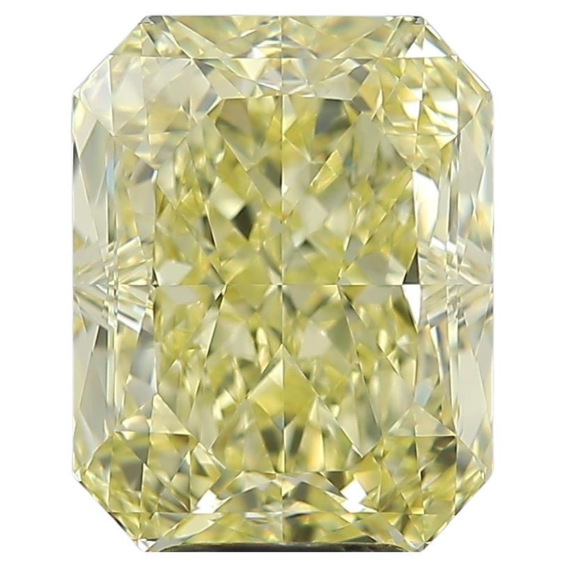 GIA 6ct Fancy Intense Yellow Radiant VS1 Loose or Set in Solitaire Ring