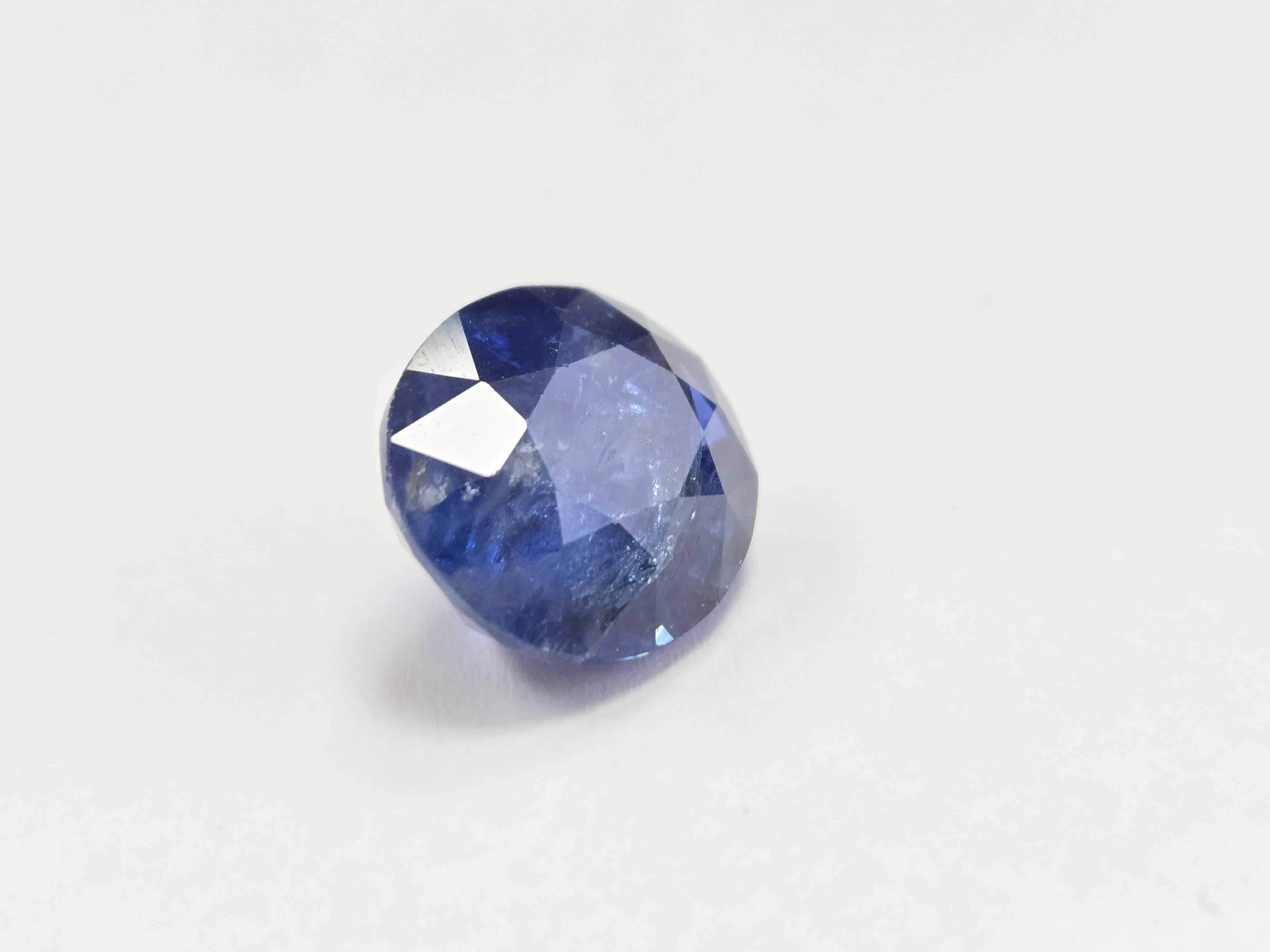 Ovaler GIA 7,10 Karat natürlicher Saphir in ovaler Form 2