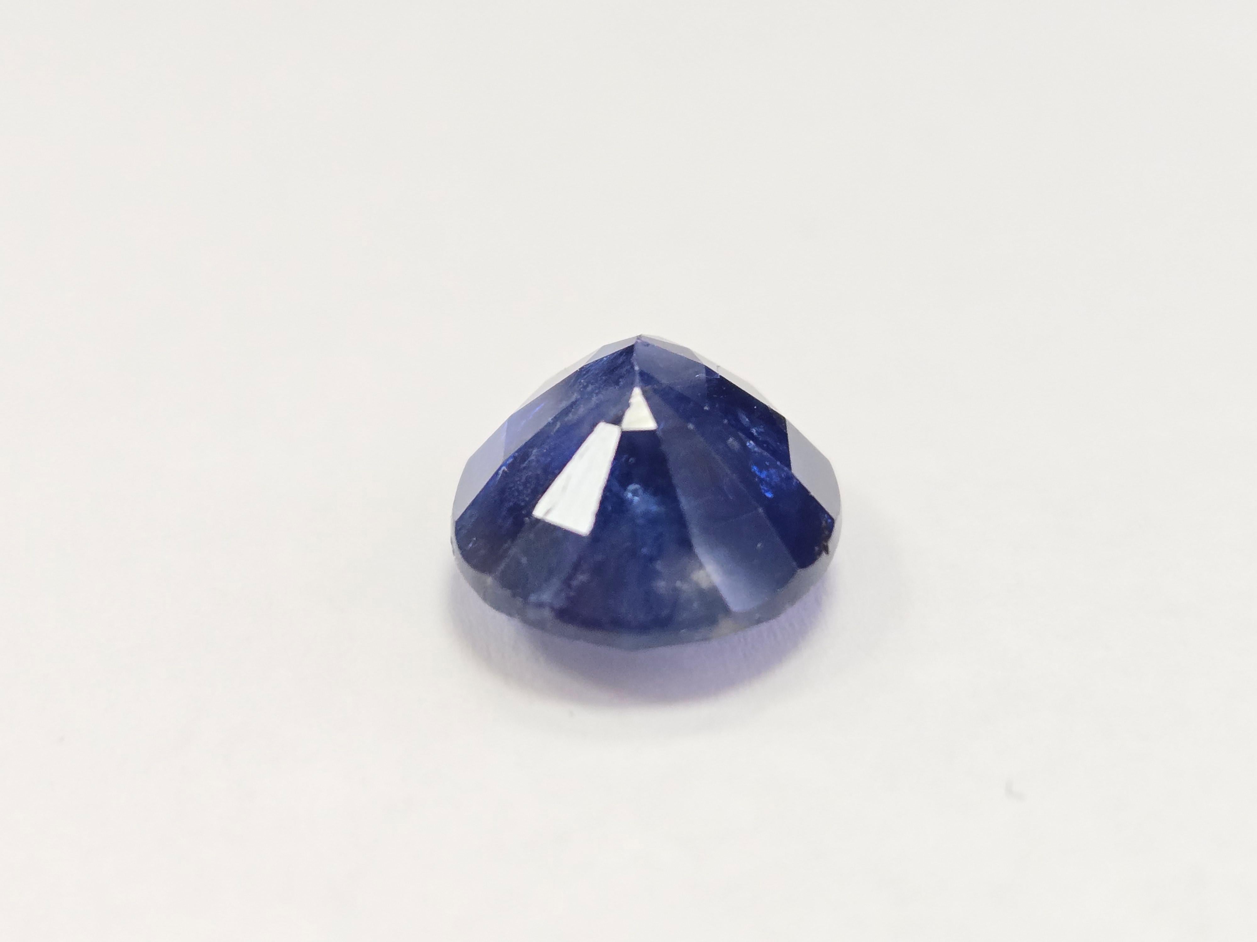 Ovaler GIA 7,10 Karat natürlicher Saphir in ovaler Form 3