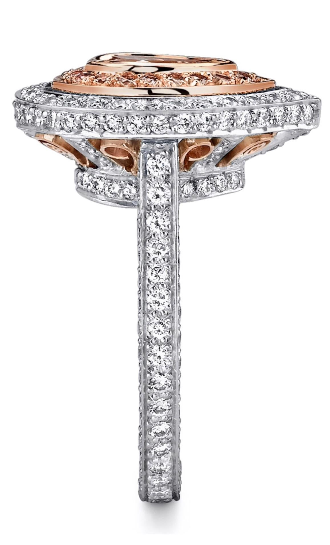 .75 carat pear shaped diamond ring