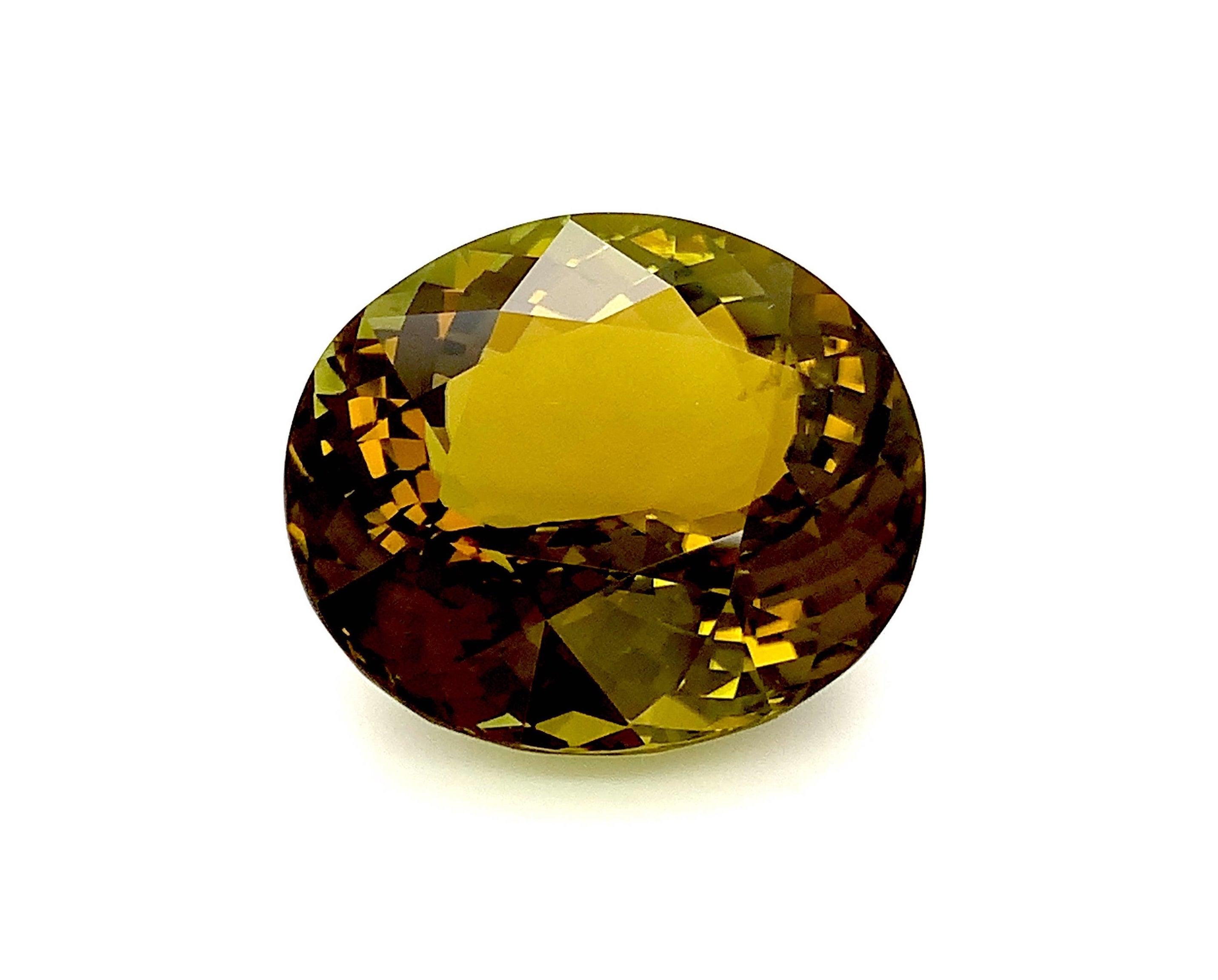 golden yellow gemstone