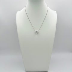 Collana con ciondolo a forma di cuore con diamante GIA da 8 carati, F VS2, in platino