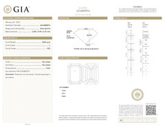 GIA 8.00ct Emerald L Cut VS2 Diamond Loose or Set in Solitaire Ring