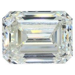 GIA 8,00ct Diamante smeraldo taglio L VS2 sciolto o incastonato in un anello solitario