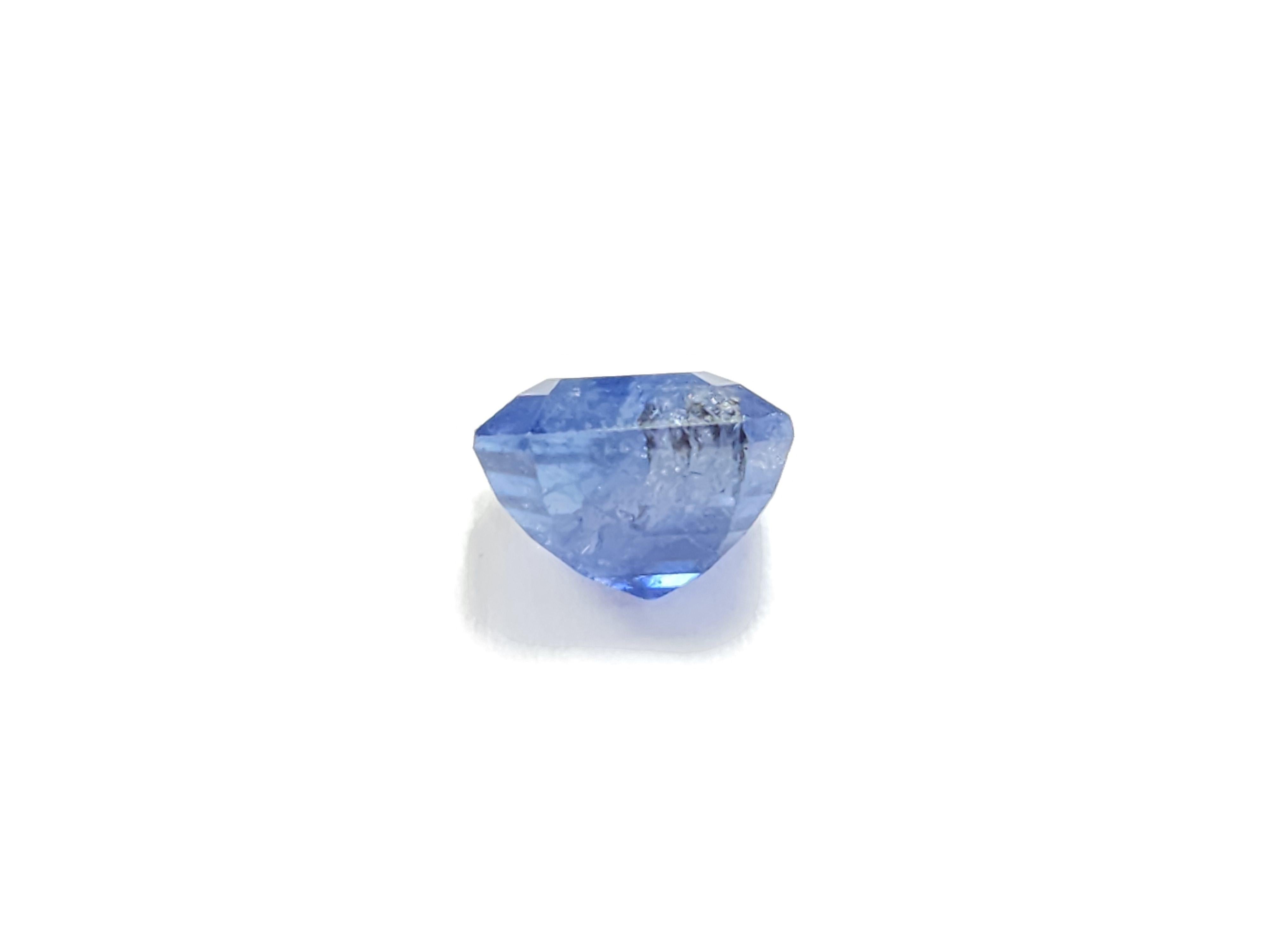 GIA 8.02 Karat Natürlicher Saphir Radiant Form im Zustand „Neu“ im Angebot in Great Neck Plaza, NY
