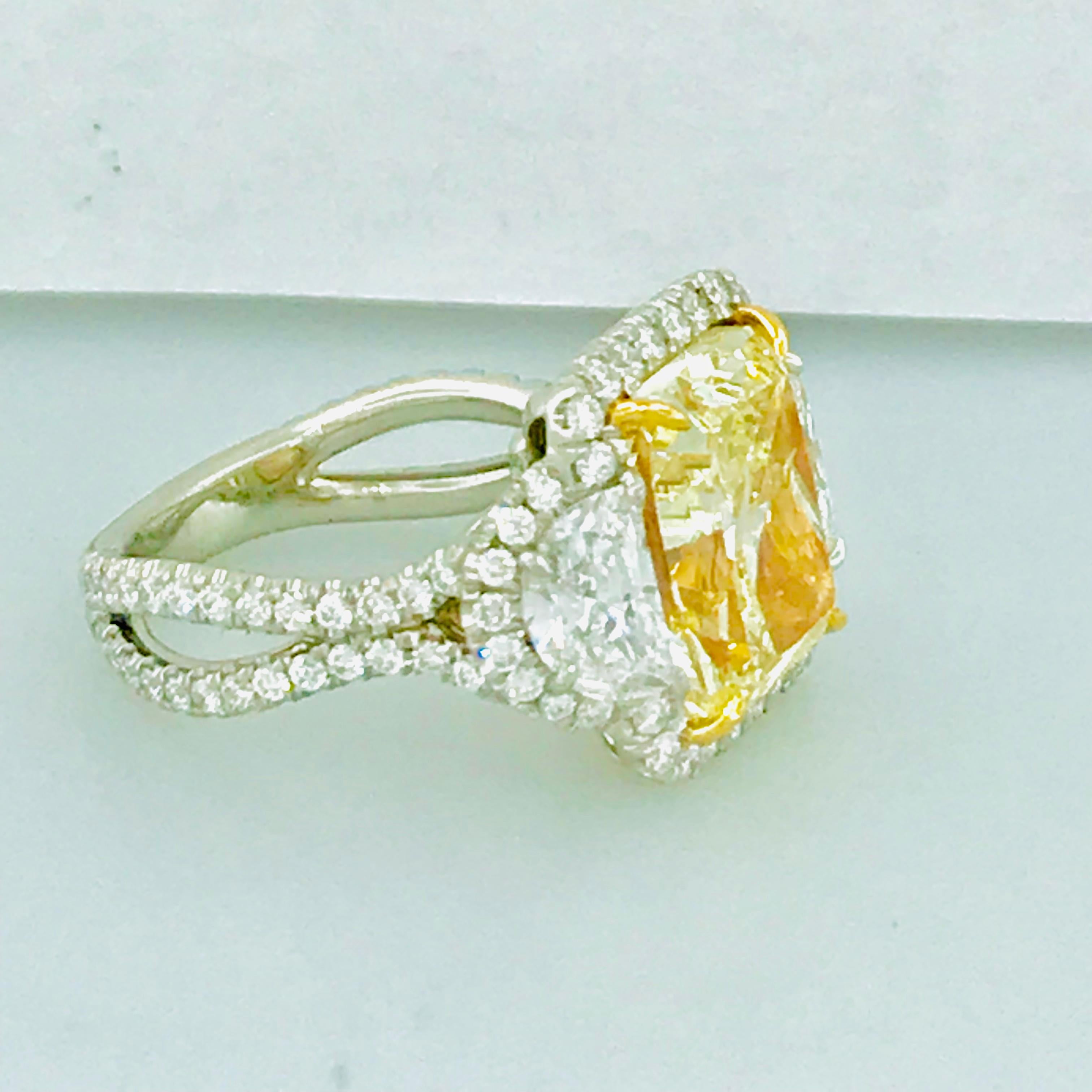 9 carat yellow diamond rhonj price