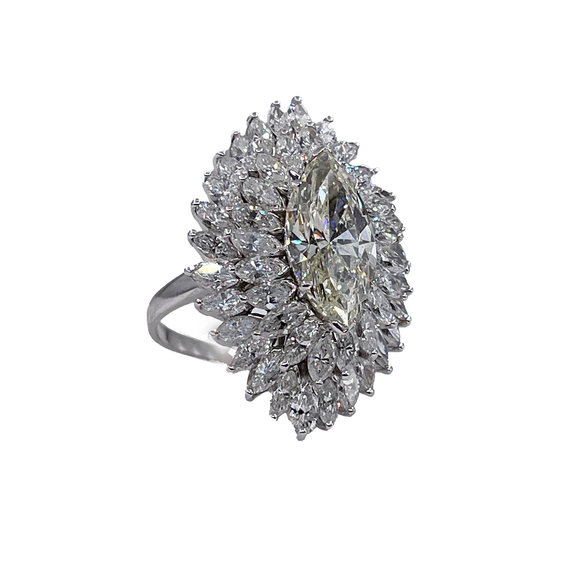 AN ICONIC STYLE- Original RING-DANT by Palais*** !!!
COLLECTORS ITEM: A BREATHTAKING CIRCA 1960s ESTATE 