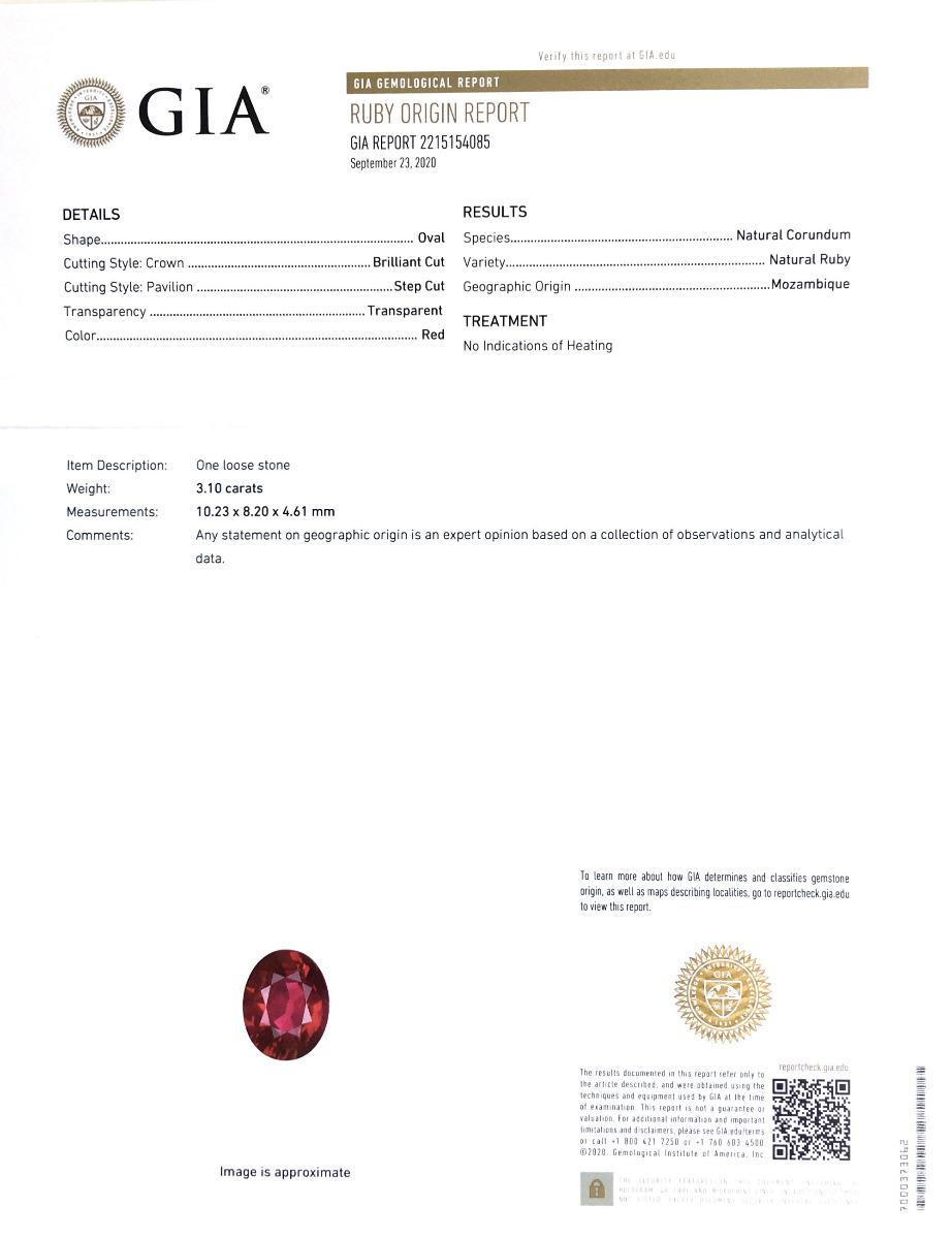 The best things in life are everlasting. And our gemstones will never fade, just like your love for each other. Live, love and laugh with this stunning dainty ruby ring. With GIA and GRS certificates, this vivid red natural ruby is a rare find. A