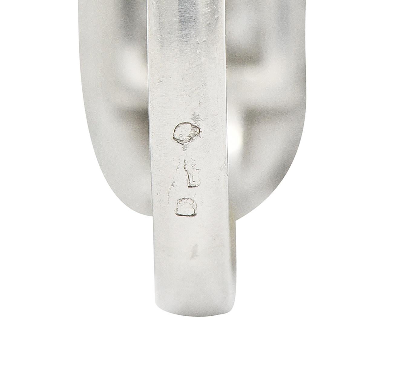 Platinring, GIA Art Deco 3,20 Karat Fancy intensiv gelber Diamant im Asscher-Schliff im Angebot 2