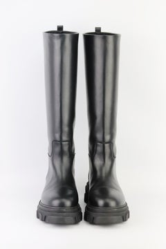 Gia Borghini + Pernille Teisbaek 07 Leather Knee High Boots EU 39 UK 6 US 9
