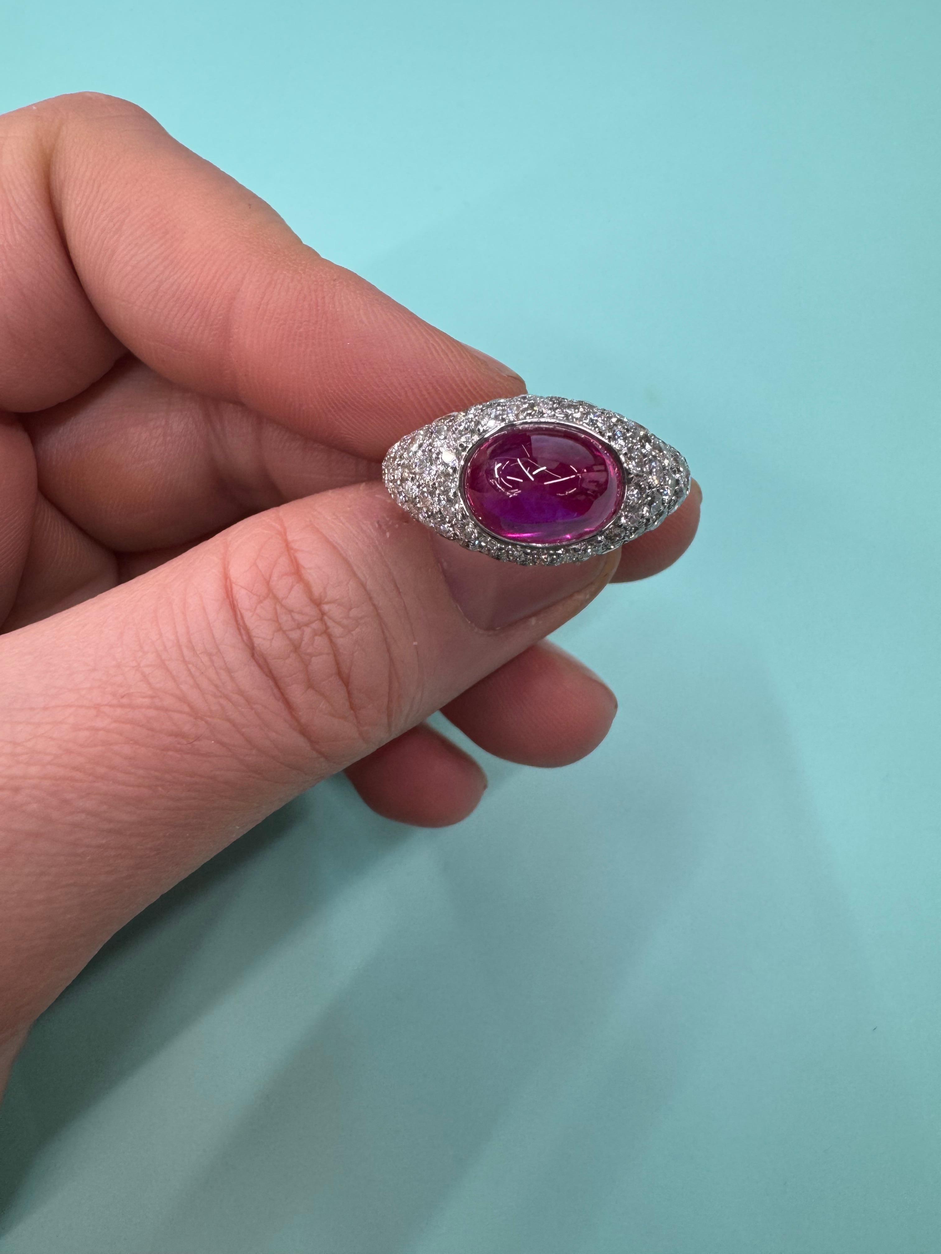 vintage cabochon ring