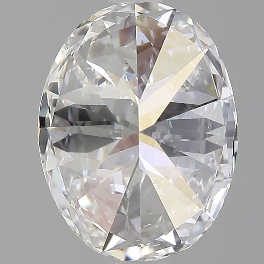 Moderne GIA Cert. Diamant naturel en vrac de 4,02 carats, couleur E, VS2, pureté, taille ovale en vente