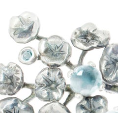 Eighteen Karat Gold Paraiba Tourmalines Contemporary Cocktail Ring