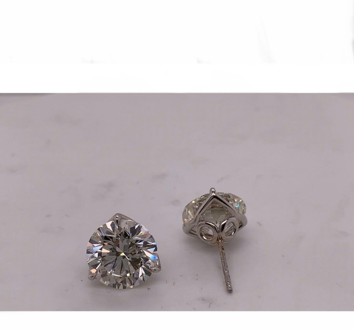 6 carat diamond earrings