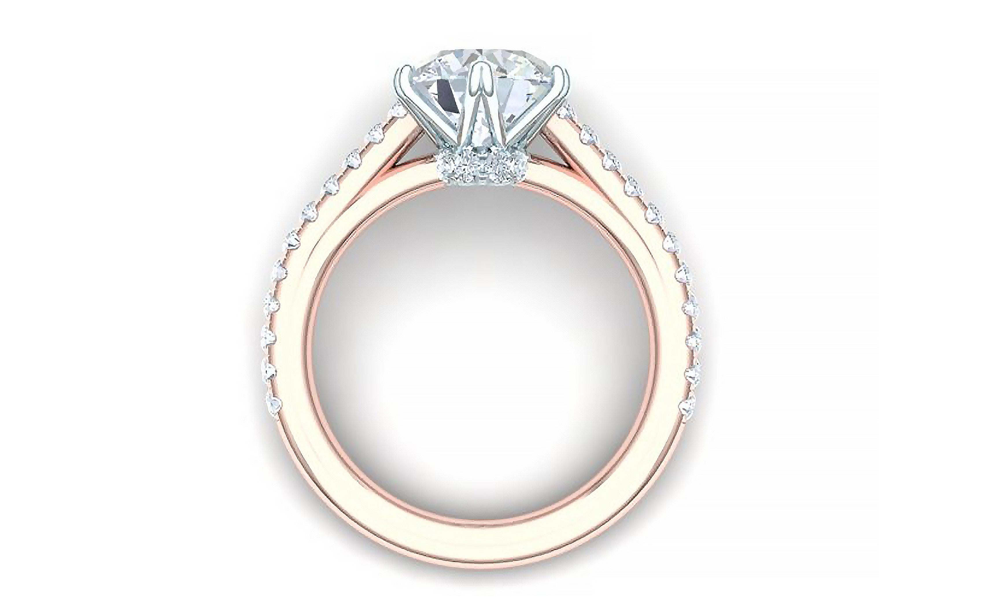 si2 diamond engagement rings