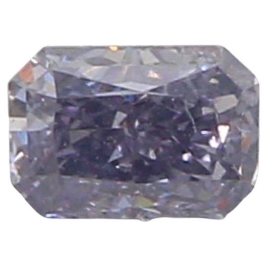 GIA Certified 0.09 Carat Fancy Violetish Gray Clarity Diamond For Sale