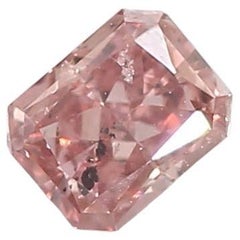 Diamante Fancy Rosa Intenso Certificado GIA de 0,13 quilates