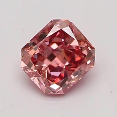 GIA Certified 0.18 Carat Fancy Deep Pink Brown Diamond