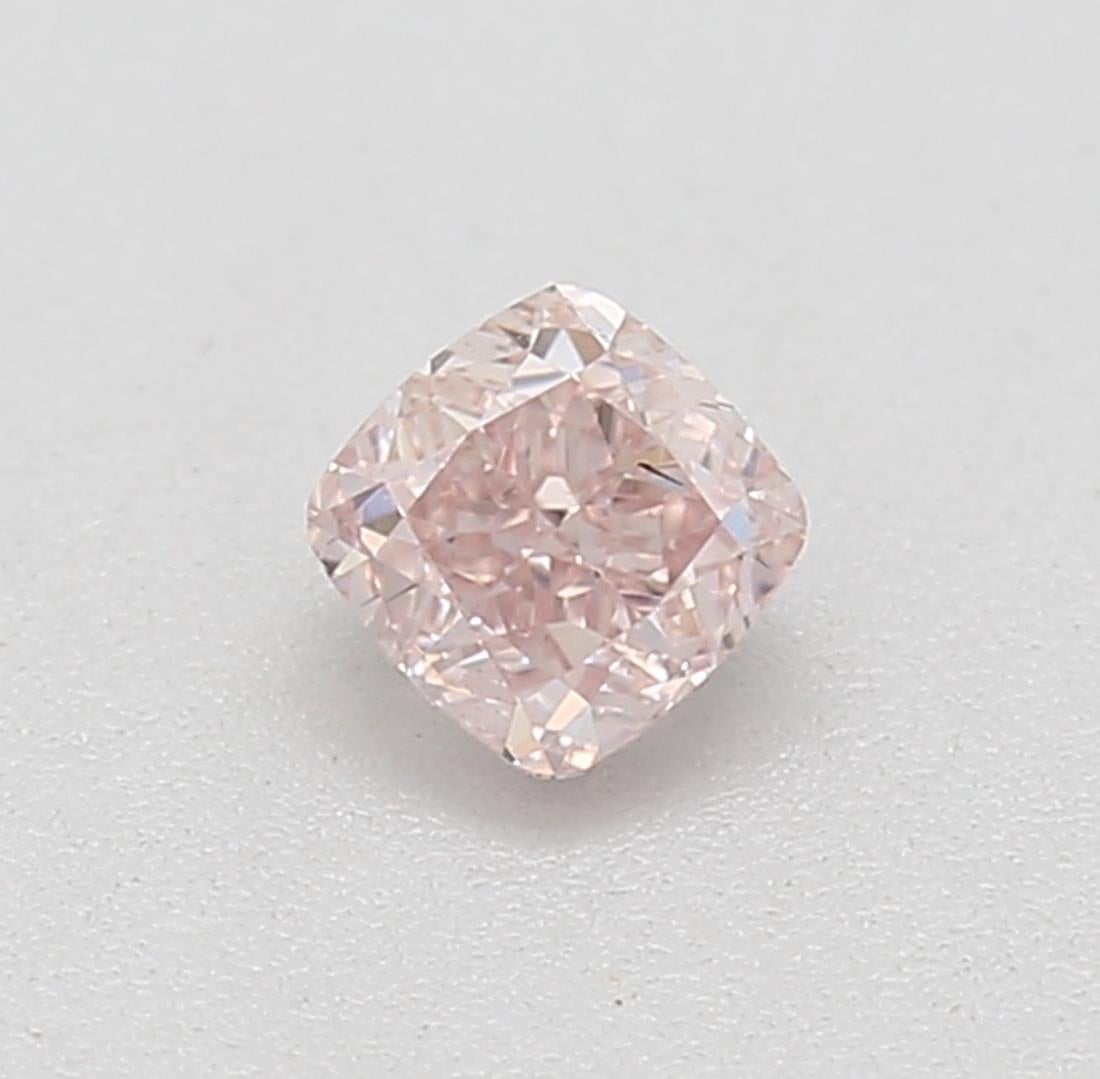 Certificate: GIA 
Report Number: 6227165625
Shape And Cut: Cushion
Carat Weight: 0.18 carat
Measurements: 2.99 X 2.99 X 2.14 mm
Color Grade: Fancy Orangy Pink

FEATURES OF THE DIAMOND:

This fancy orangy pink diamond is a rare and striking diamond