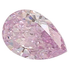 GIA-zertifiziert 0,19 Karat Fancy Rosa Lila VS2 Reinheit Diamant