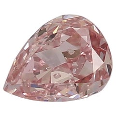 GIA Certified 0.21 Carat Fancy Intense Pink I1 Clarity Diamond