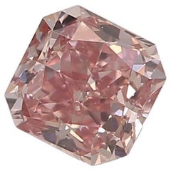 GIA Certified 0.23 Carat Fancy Intense Pink SI2 Clarity Diamond