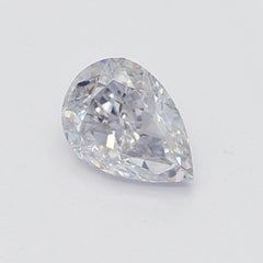 GIA Certified 0.23 Carat Fancy Light Grayish Blue VS1 Clarity Diamond