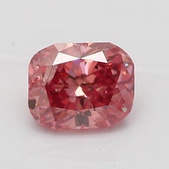GIA-zertifizierter 0,24 Karat Fancy Deep Orangegy Pink Diamond