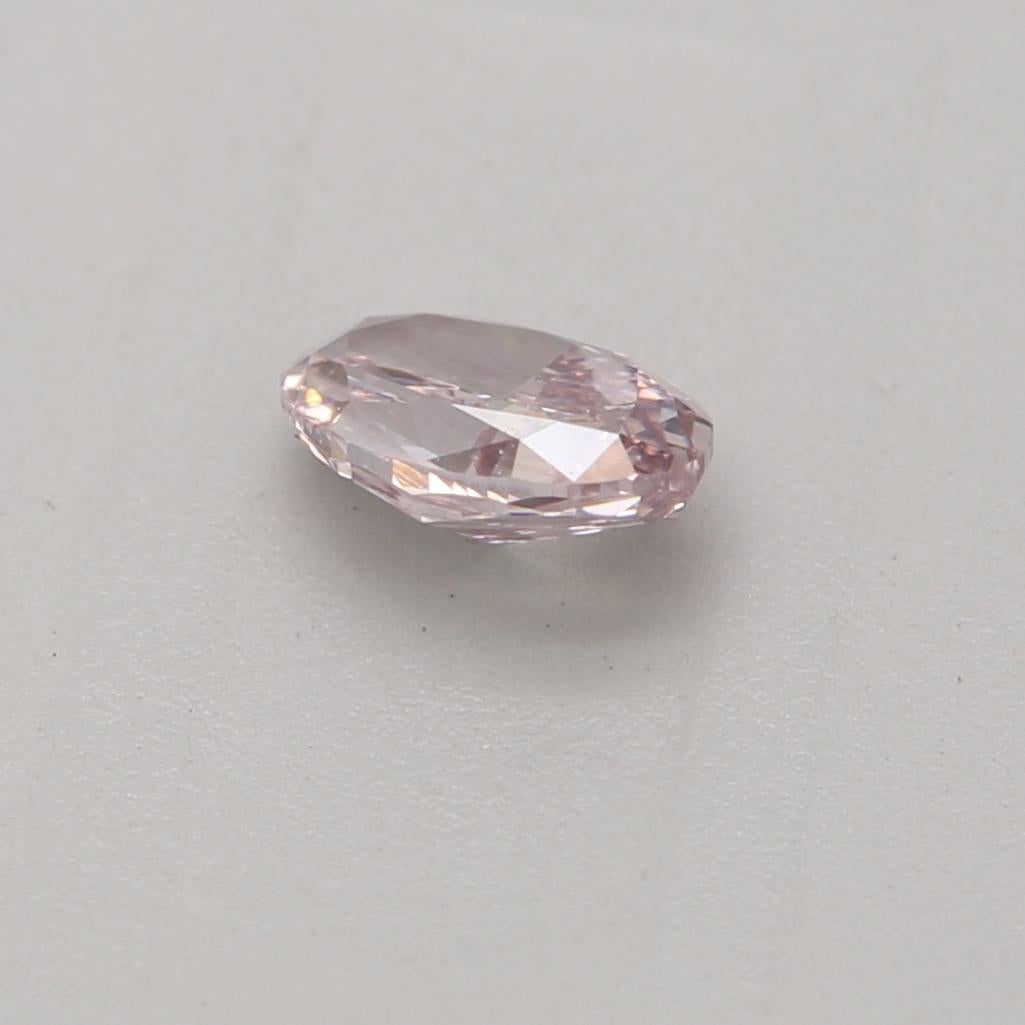 GIA Certified 0.25 Carat Fancy Brownish Pink VS2 Clarity Diamond In New Condition For Sale In บางรัก, TH
