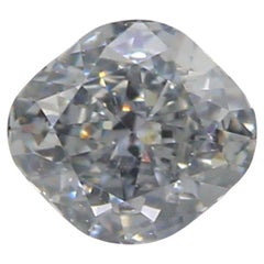 Diamante certificado por GIA de 0,25 quilates azul grisáceo fantasía con claridad SI2