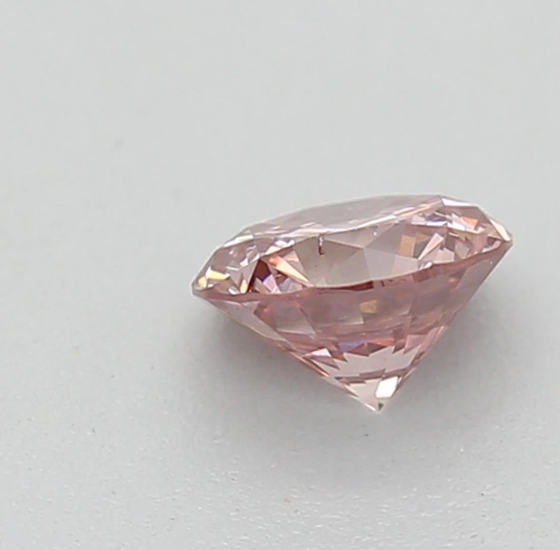 GIA Certified 0,25 Carat Fancy Orangy Pink SI2 Clarity Diamante certificato 0,25 Carat Fancy Orangy Pink SI2 Clarity In condizioni Nuovo in vendita a บางรัก, TH