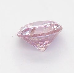 GIA-zertifizierter 0,25 Karat Fancy Lila Rosa I2 Reinheit Diamant