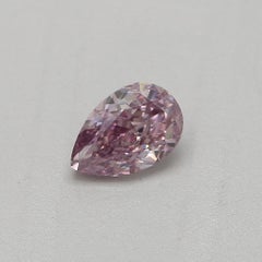 GIA Certified 0.25 Carat Fancy Purple Pink SI2 Clarity Diamond