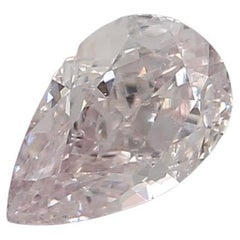 Diamante certificado por GIA de 0,25 con claridad SI1 y color rosa claro