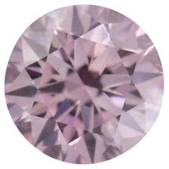 Diamante europeo antiguo rosa claro de 0,25 TC certificado por GIA